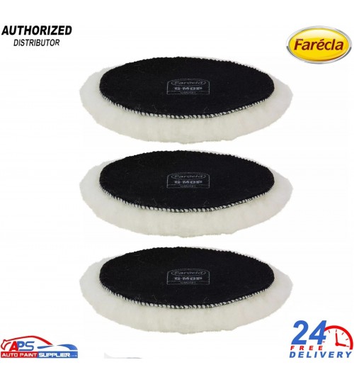Farecla GML601 6" Lambswool Pads (3x) – High Gloss Polishing Set